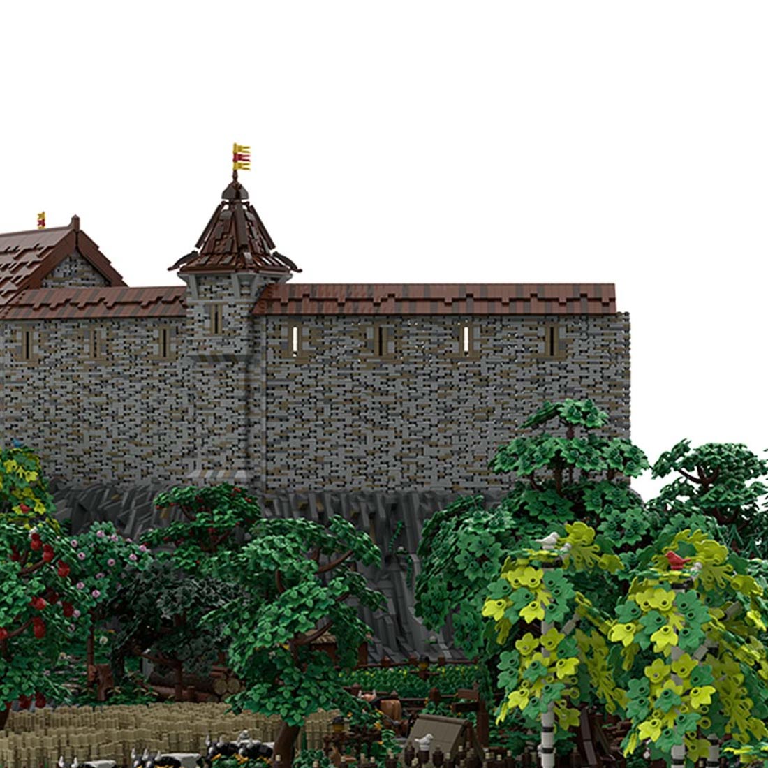 MOC - 207826 B7 Castle Hohengeroldseck Building Blocks - LesDiy - Building Blocks