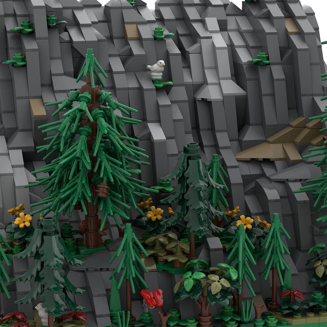 MOC - 207945 C1 Castle Hohengeroldseck Building Blocks - LesDiy - Building Blocks