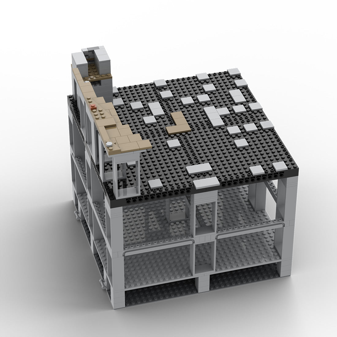 MOC - 207947 C2 Castle Hohengeroldseck Building Blocks - LesDiy - Building Blocks