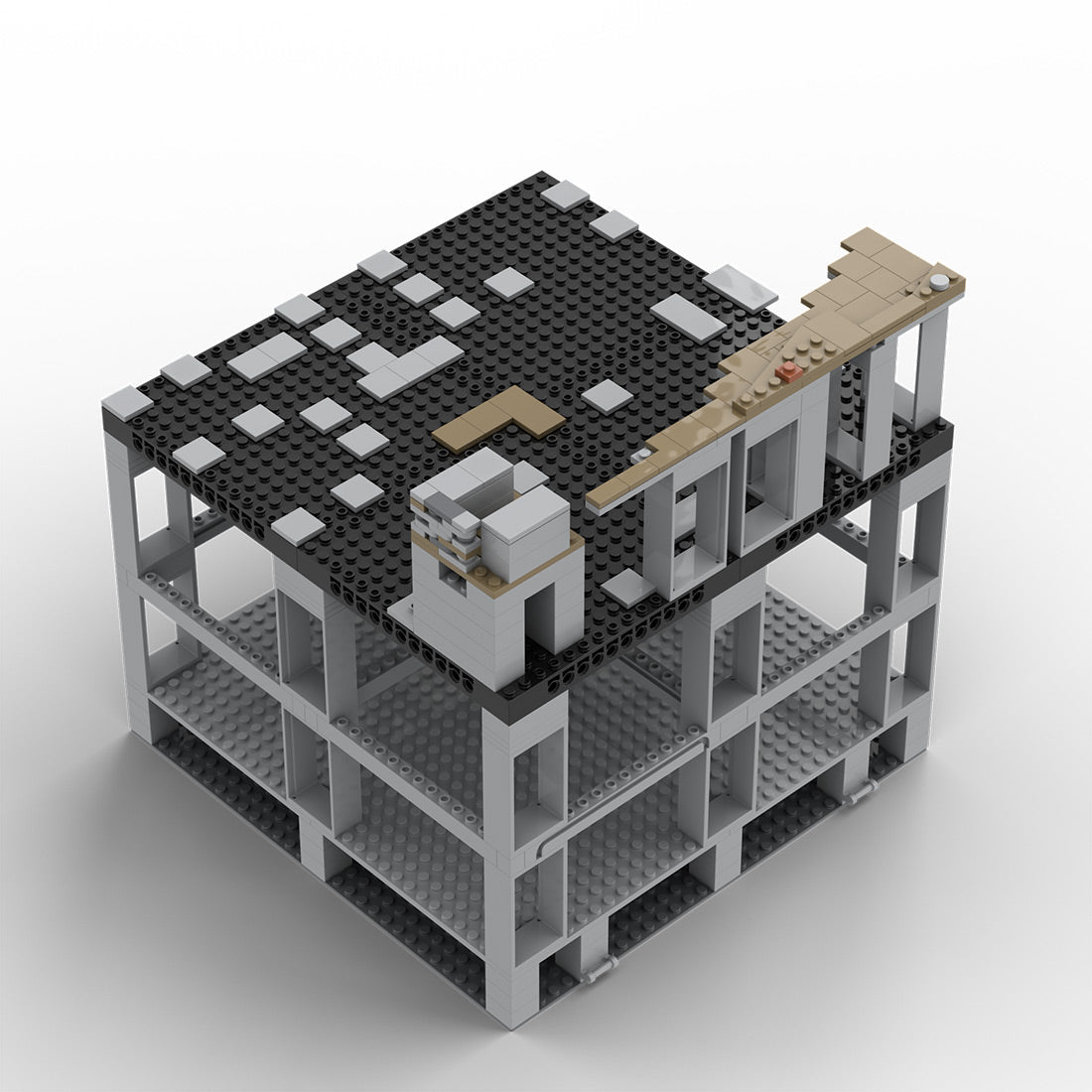 MOC - 207947 C2 Castle Hohengeroldseck Building Blocks - LesDiy - Building Blocks