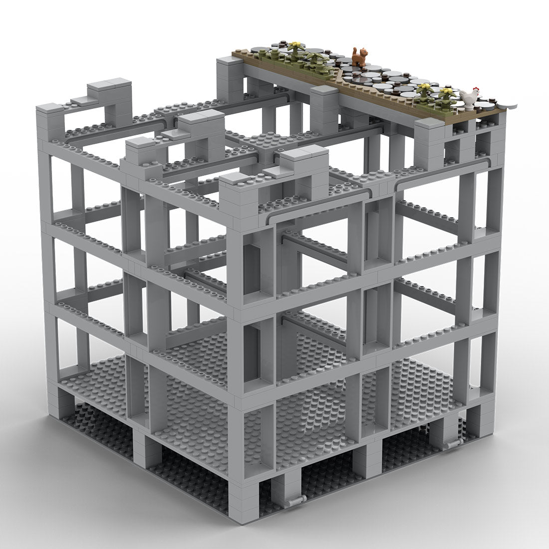 MOC - 207948 C3 Castle Hohengeroldseck Building Blocks - LesDiy - Building Blocks