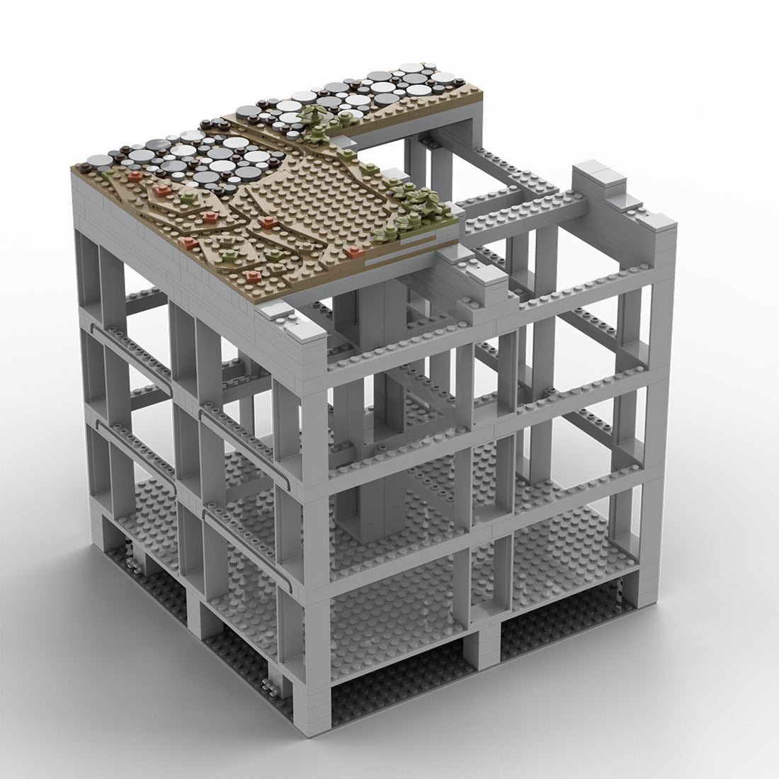 MOC - 207950 C4 Castle Hohengeroldseck Building Blocks - LesDiy - Building Blocks