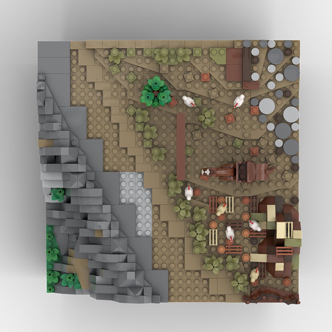 MOC - 207992 C5 Castle Hohengeroldseck Building Blocks - LesDiy - Building Blocks