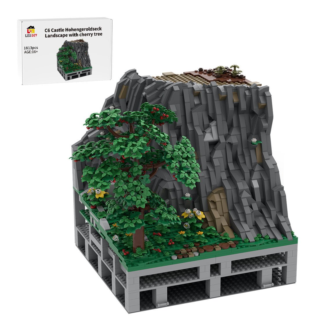 MOC - 207993 C6 Castle Hohengeroldseck Building Blocks - LesDiy - Building Blocks