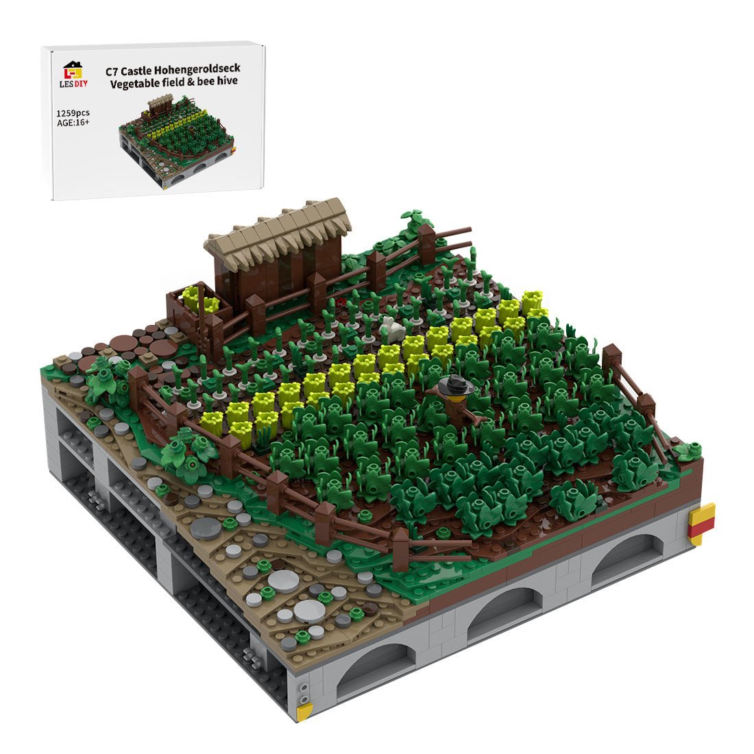 MOC - 207994 C7 Castle Hohengeroldseck Building Blocks - LesDiy - Building Blocks