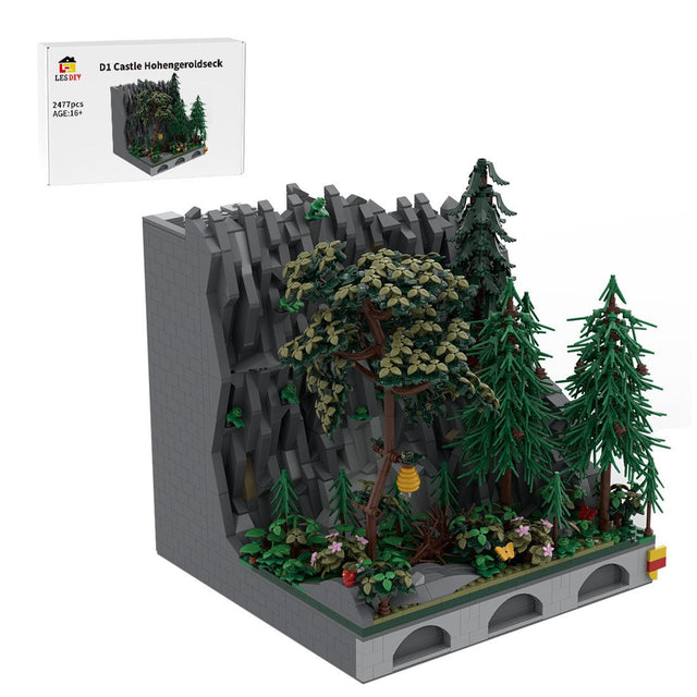 MOC - 207995 D1 Castle Hohengeroldseck Building Blocks - LesDiy - Building Blocks