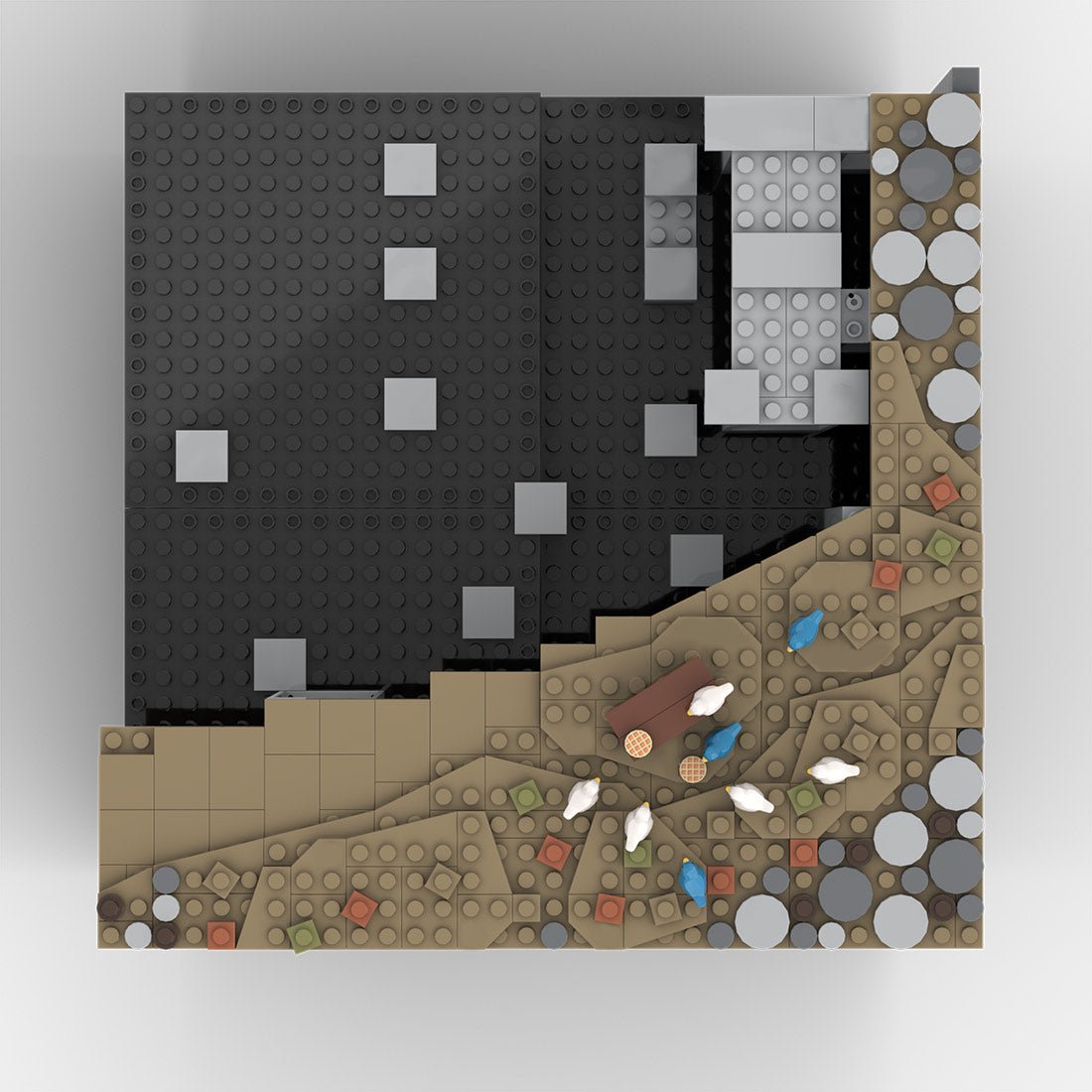 MOC - 207996 D2 Castle Hohengeroldseck Building Blocks - LesDiy - Building Blocks