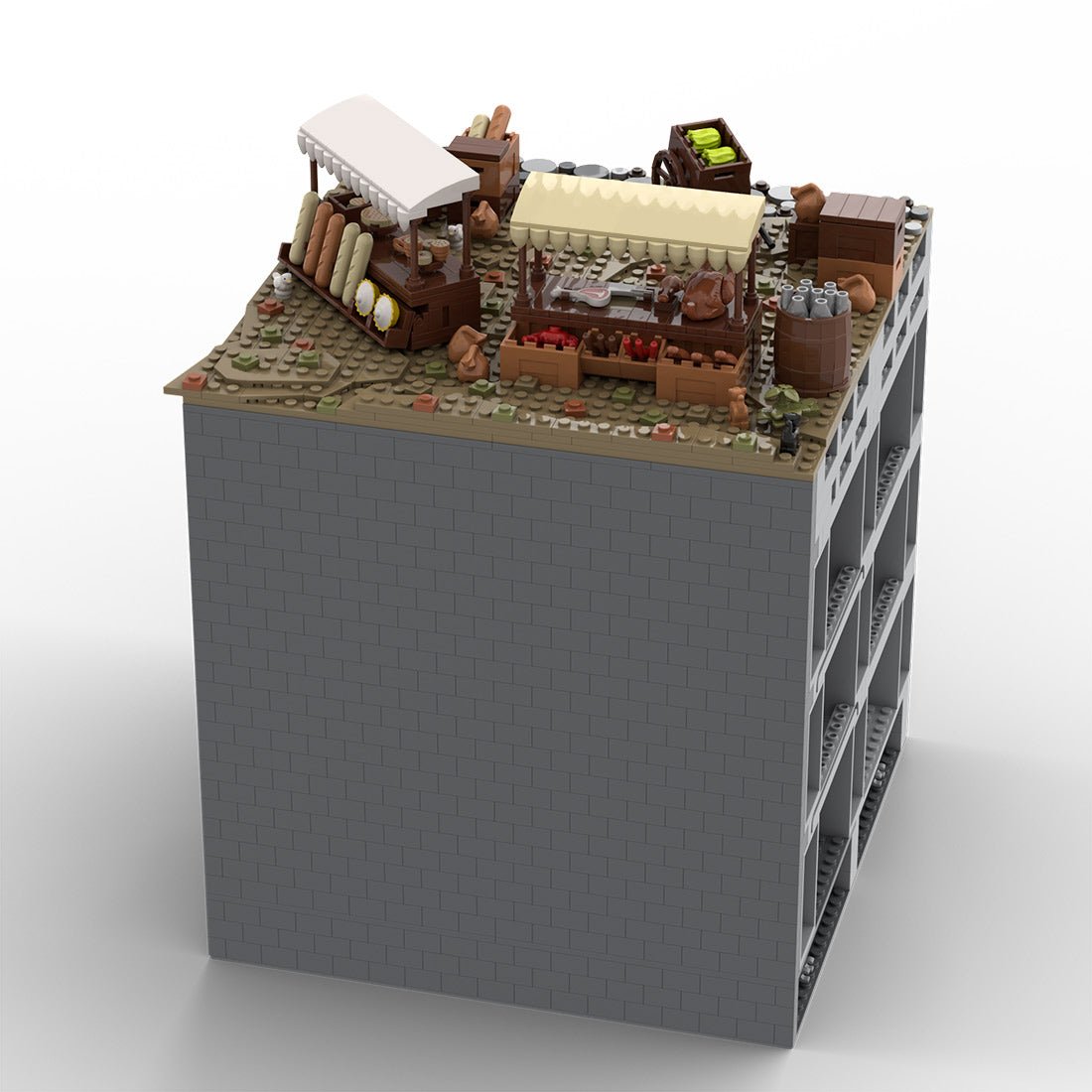 MOC - 208000 D4 Castle Hohengeroldseck Building Blocks - LesDiy - Building Blocks