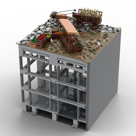 MOC - 208000 D4 Castle Hohengeroldseck Building Blocks - LesDiy - Building Blocks