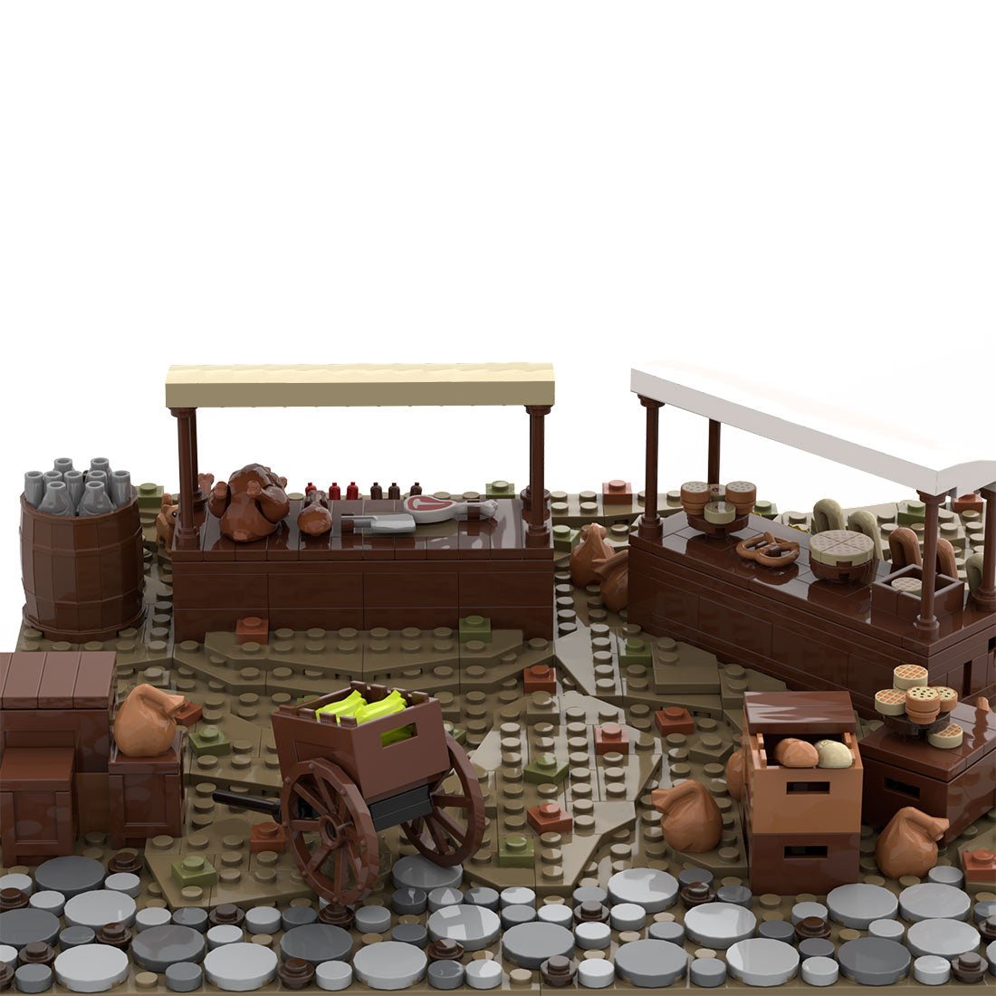 MOC - 208000 D4 Castle Hohengeroldseck Building Blocks - LesDiy - Building Blocks