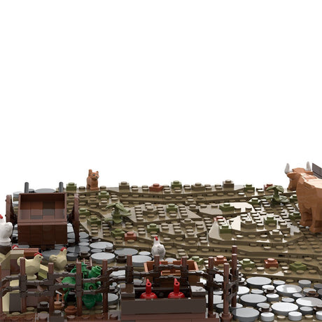 MOC - 208001 D5 Castle Hohengeroldseck Building Blocks - LesDiy - Building Blocks