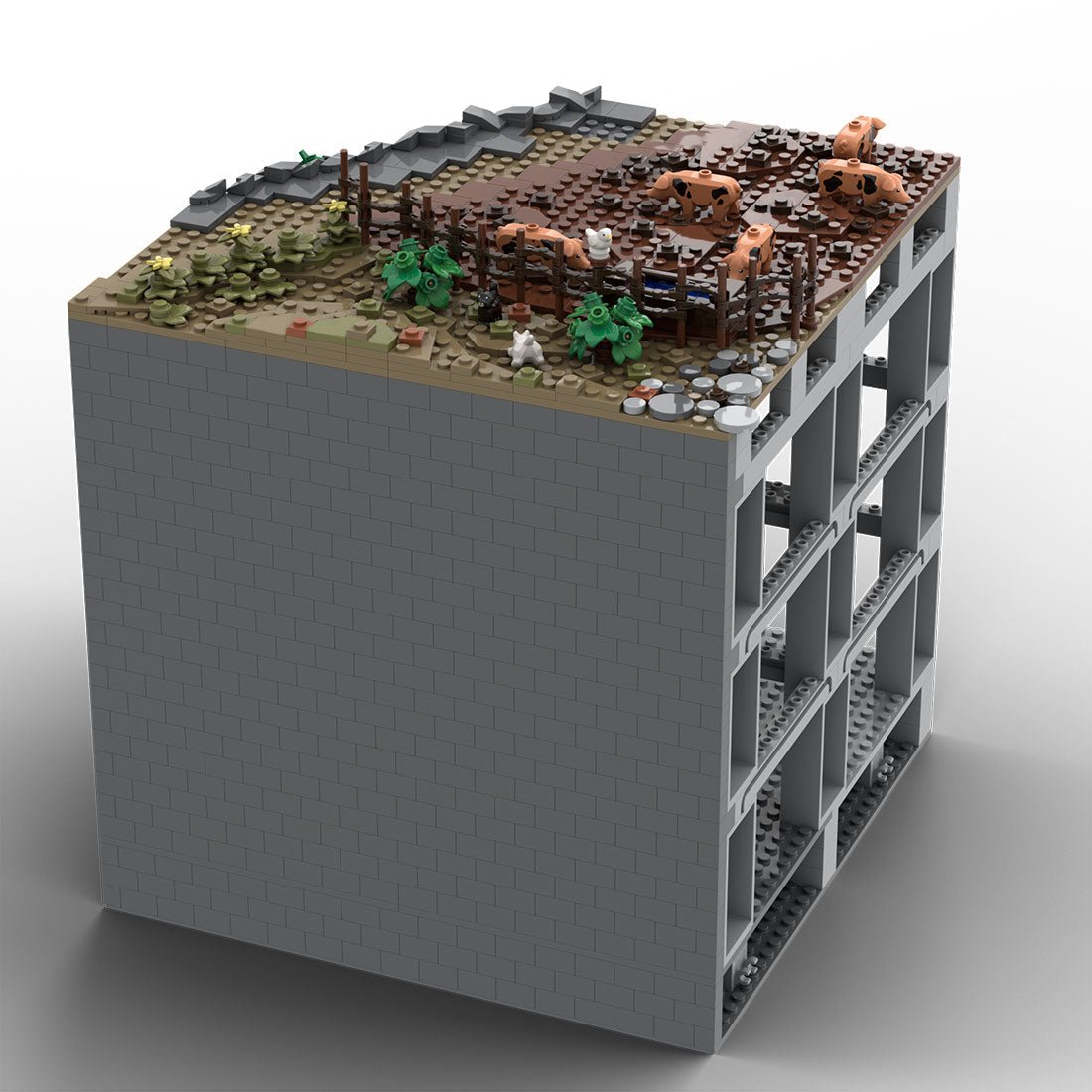 MOC - 208002 D6 Castle Hohengeroldseck Building Blocks - LesDiy - Building Blocks