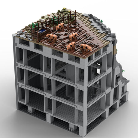 MOC - 208002 D6 Castle Hohengeroldseck Building Blocks - LesDiy - Building Blocks