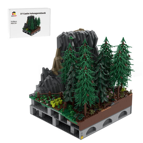 MOC - 208003 D7 Castle Hohengeroldseck Building Blocks - LesDiy - Building Blocks