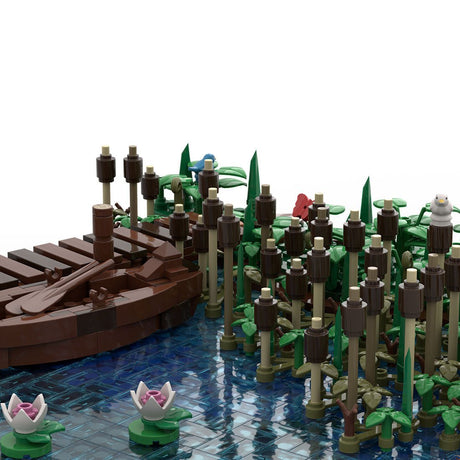 MOC - 208009 A10 Castle Hohengeroldseck Building Blocks - LesDiy - Building Blocks