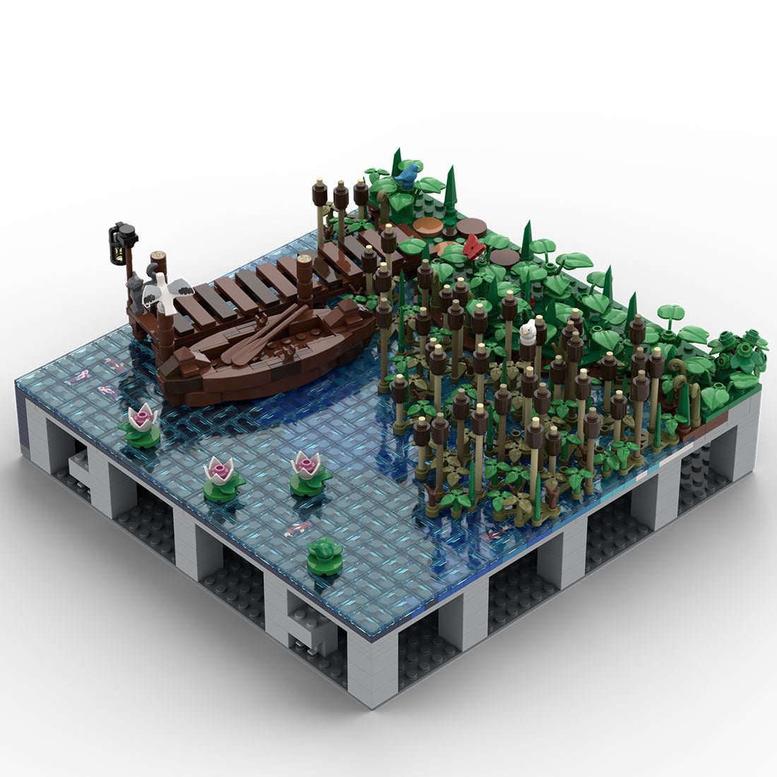 MOC - 208009 A10 Castle Hohengeroldseck Building Blocks - LesDiy - Building Blocks