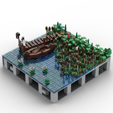 MOC - 208009 A10 Castle Hohengeroldseck Building Blocks - LesDiy - Building Blocks