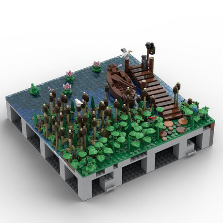 MOC - 208009 A10 Castle Hohengeroldseck Building Blocks - LesDiy - Building Blocks