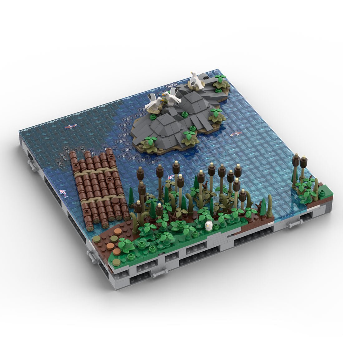 MOC - 208011 A13 Castle Hohengeroldseck Building Blocks - LesDiy - Building Blocks