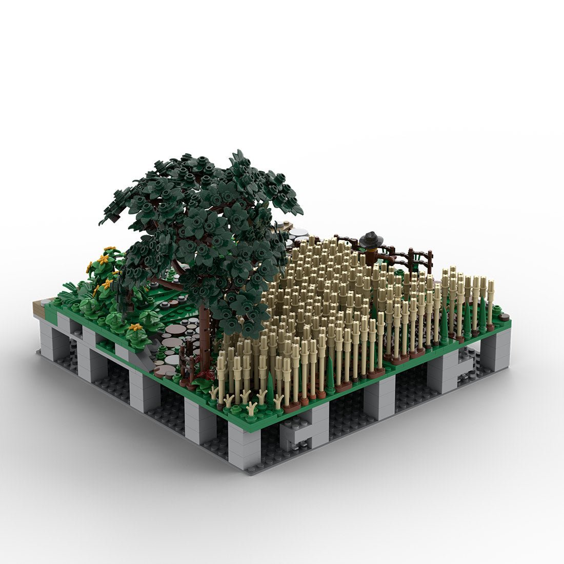 MOC - 208020 B8 Castle Hohengeroldseck Building Blocks - LesDiy - Building Blocks