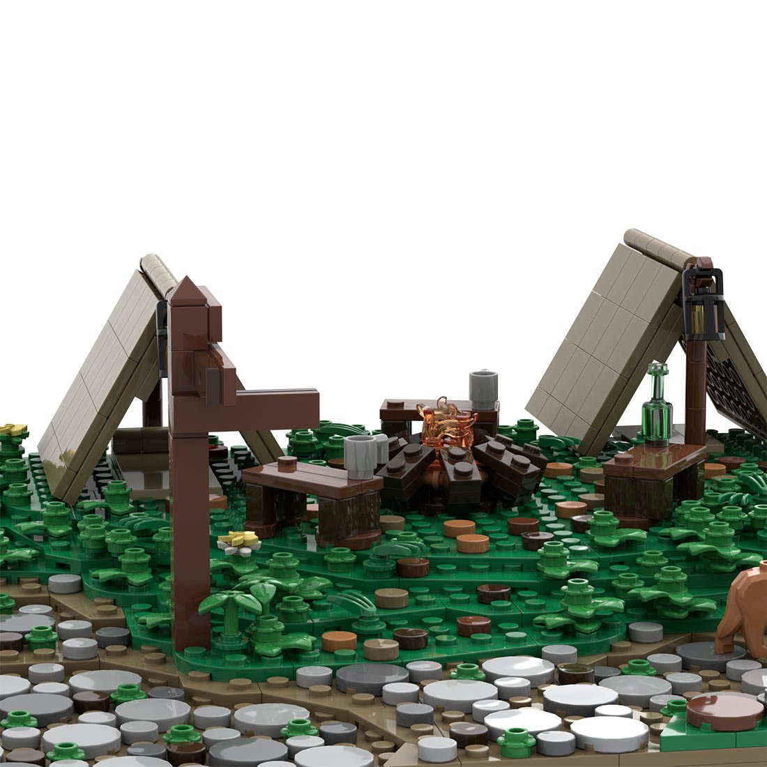 MOC - 208021 B9 Castle Hohengeroldseck Building Blocks - LesDiy - Building Blocks