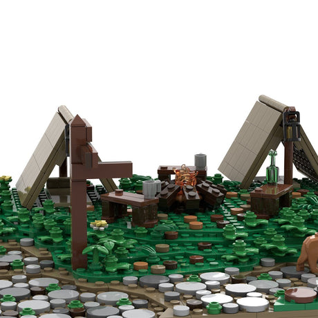 MOC - 208021 B9 Castle Hohengeroldseck Building Blocks - LesDiy - Building Blocks