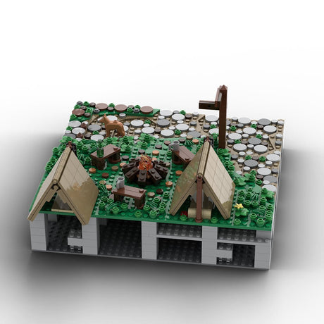 MOC - 208021 B9 Castle Hohengeroldseck Building Blocks - LesDiy - Building Blocks