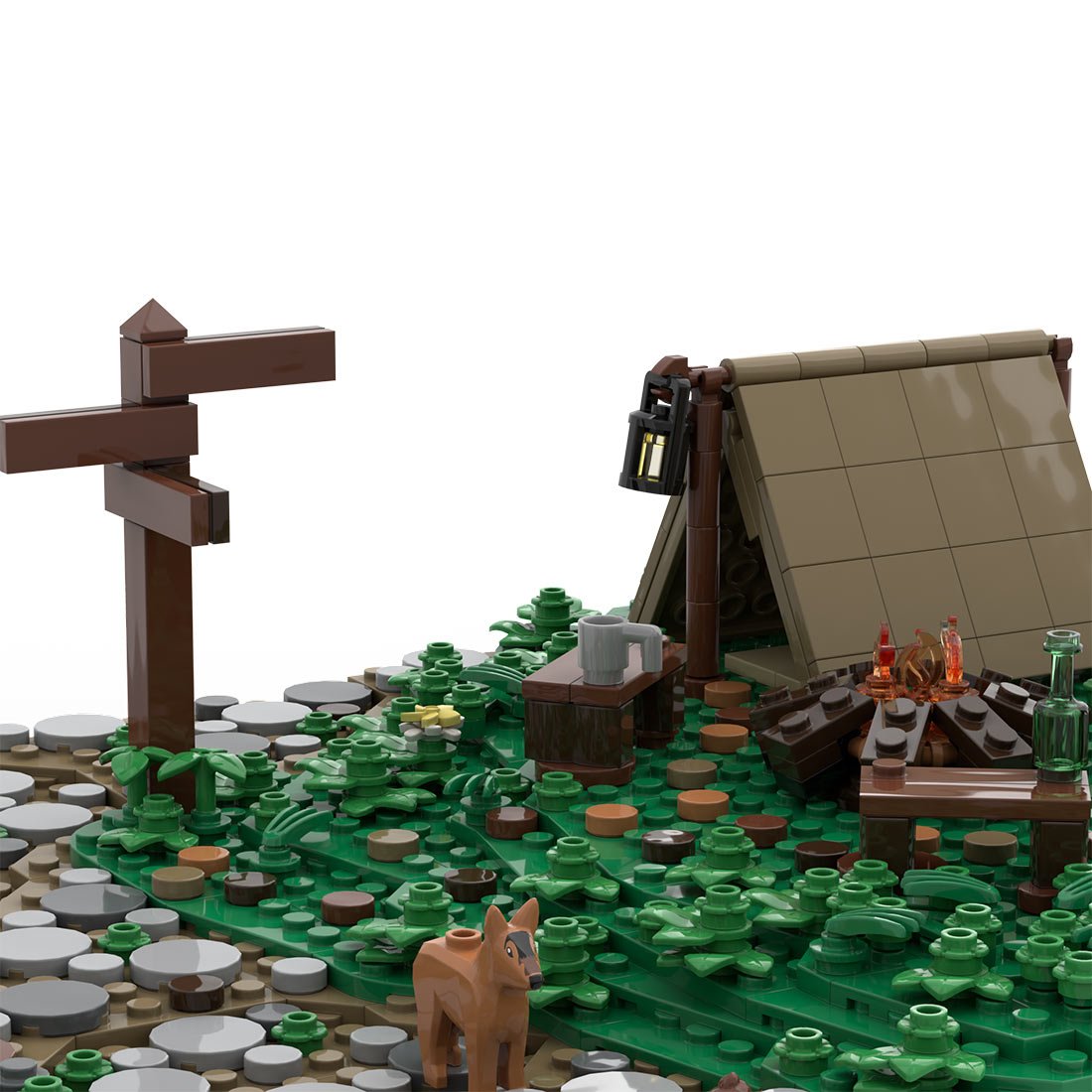 MOC - 208021 B9 Castle Hohengeroldseck Building Blocks - LesDiy - Building Blocks