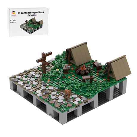 MOC - 208021 B9 Castle Hohengeroldseck Building Blocks - LesDiy - Building Blocks