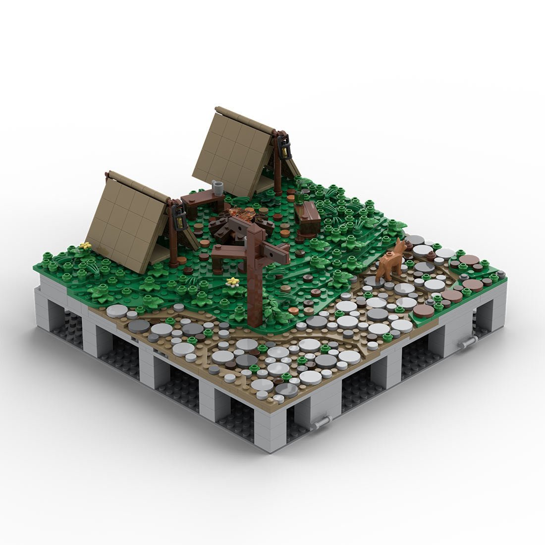 MOC - 208021 B9 Castle Hohengeroldseck Building Blocks - LesDiy - Building Blocks