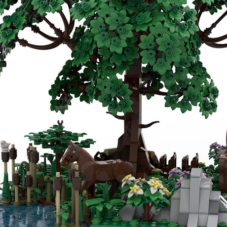 MOC - 208024 B10 Castle Hohengeroldseck Building Blocks - LesDiy - Building Blocks