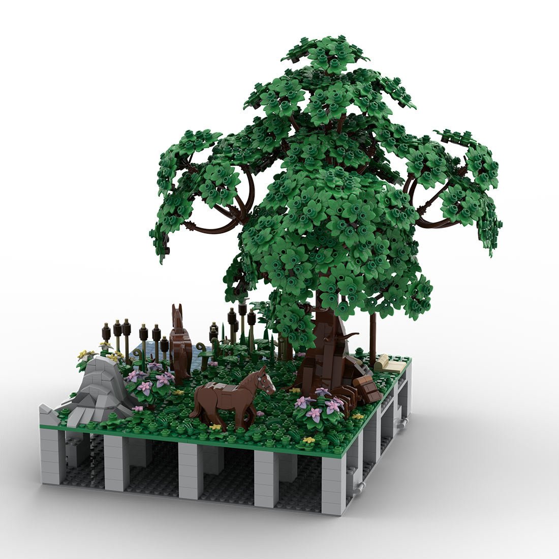 MOC - 208024 B10 Castle Hohengeroldseck Building Blocks - LesDiy - Building Blocks