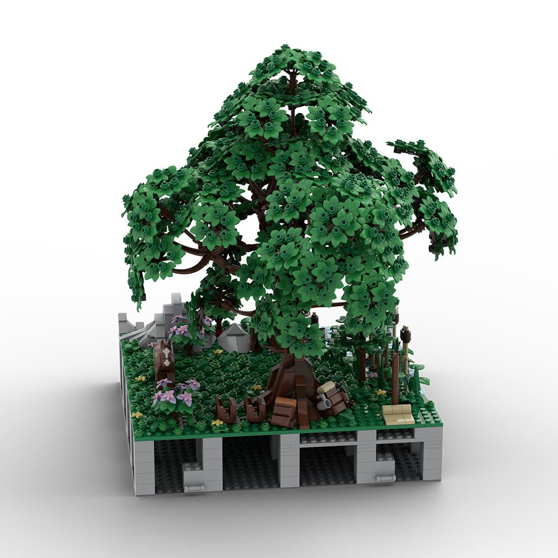 MOC - 208024 B10 Castle Hohengeroldseck Building Blocks - LesDiy - Building Blocks