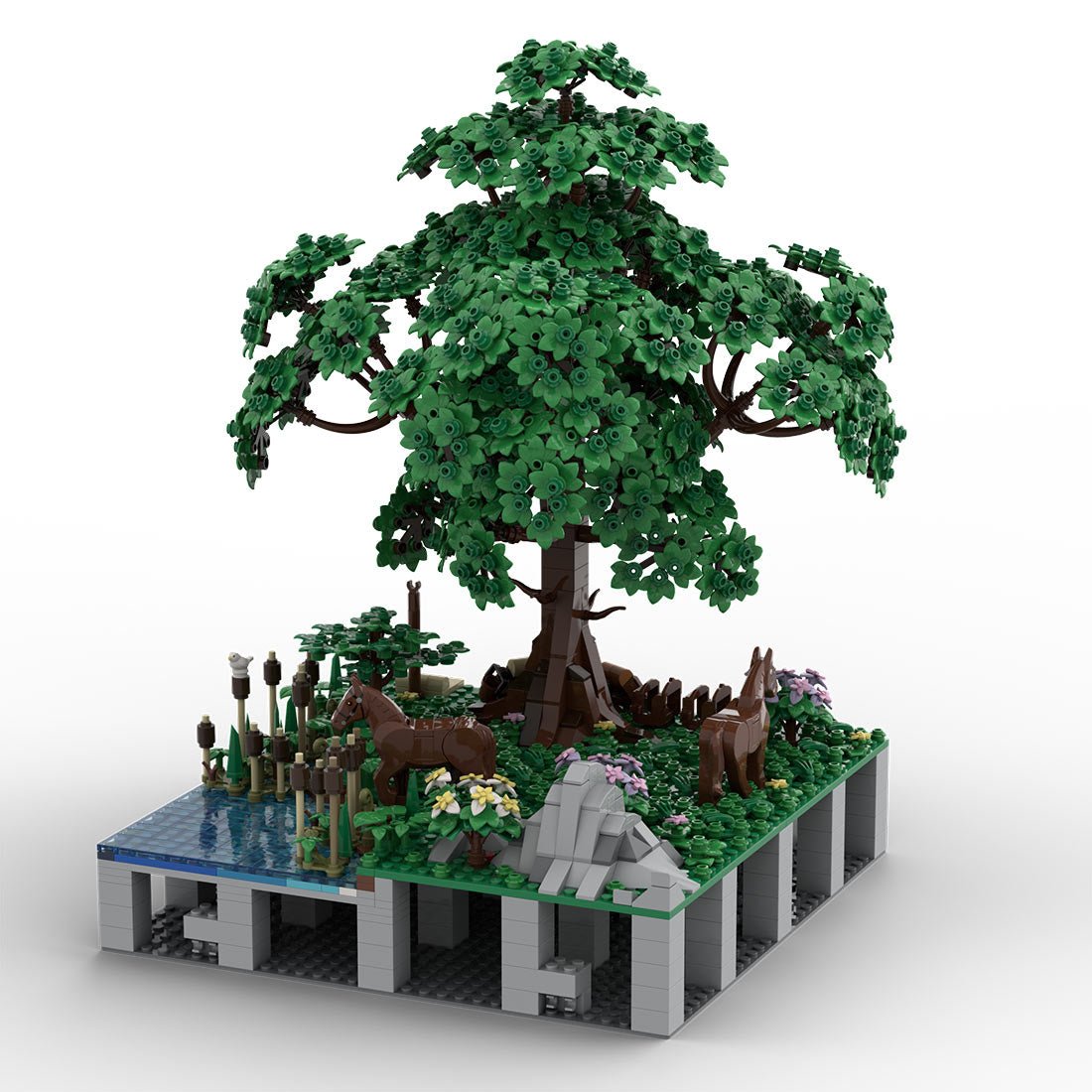 MOC - 208024 B10 Castle Hohengeroldseck Building Blocks - LesDiy - Building Blocks