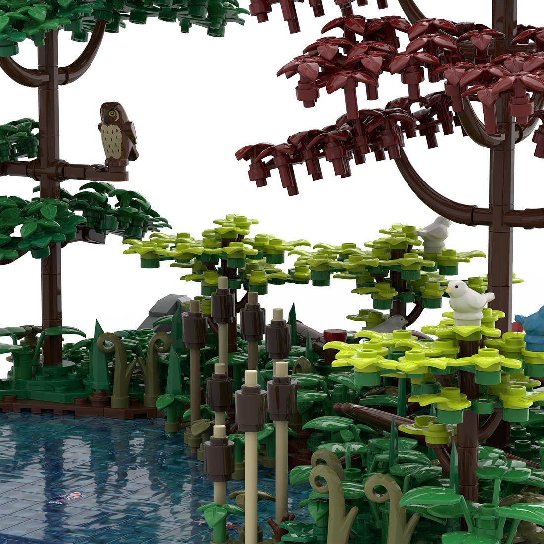 MOC - 208025 B11 Castle Hohengeroldseck Building Blocks - LesDiy - Building Blocks