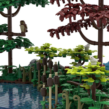 MOC - 208025 B11 Castle Hohengeroldseck Building Blocks - LesDiy - Building Blocks