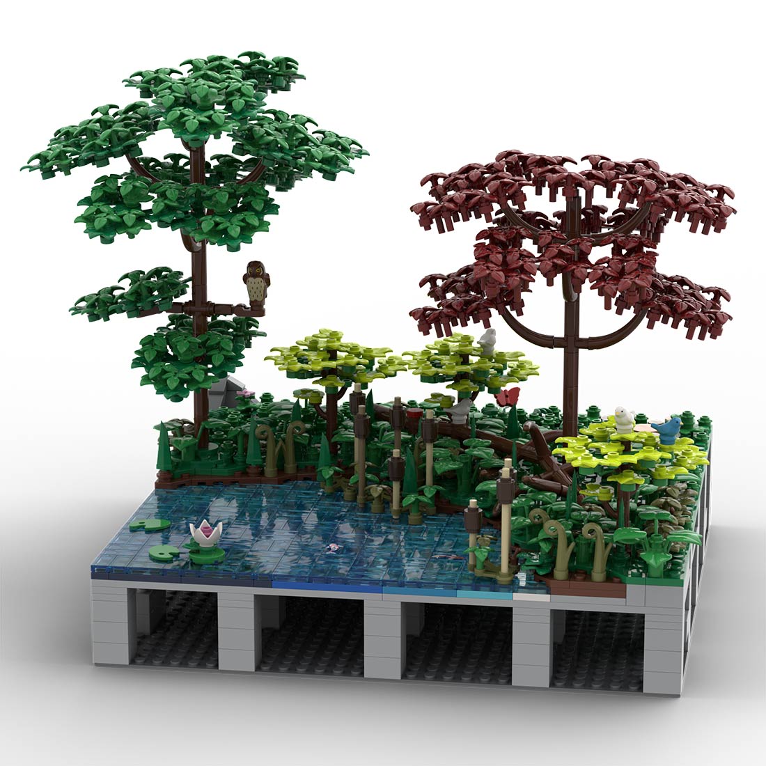 MOC - 208025 B11 Castle Hohengeroldseck Building Blocks - LesDiy - Building Blocks