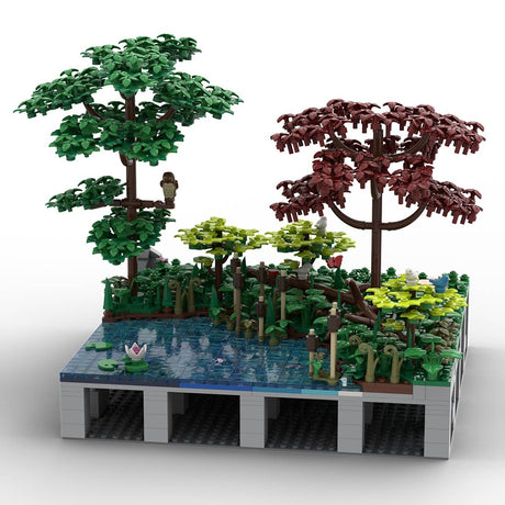 MOC - 208025 B11 Castle Hohengeroldseck Building Blocks - LesDiy - Building Blocks