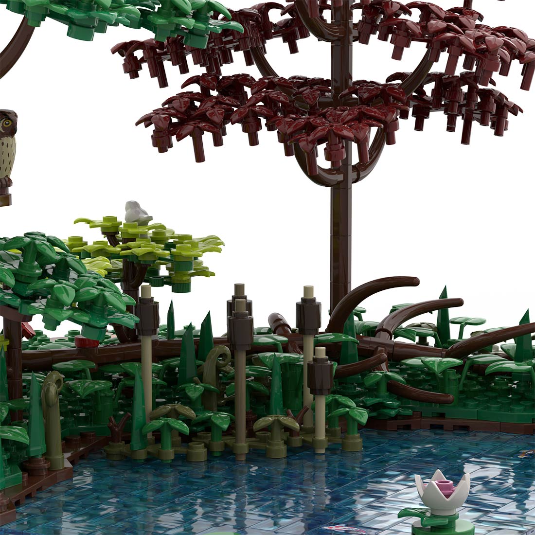 MOC - 208025 B11 Castle Hohengeroldseck Building Blocks - LesDiy - Building Blocks