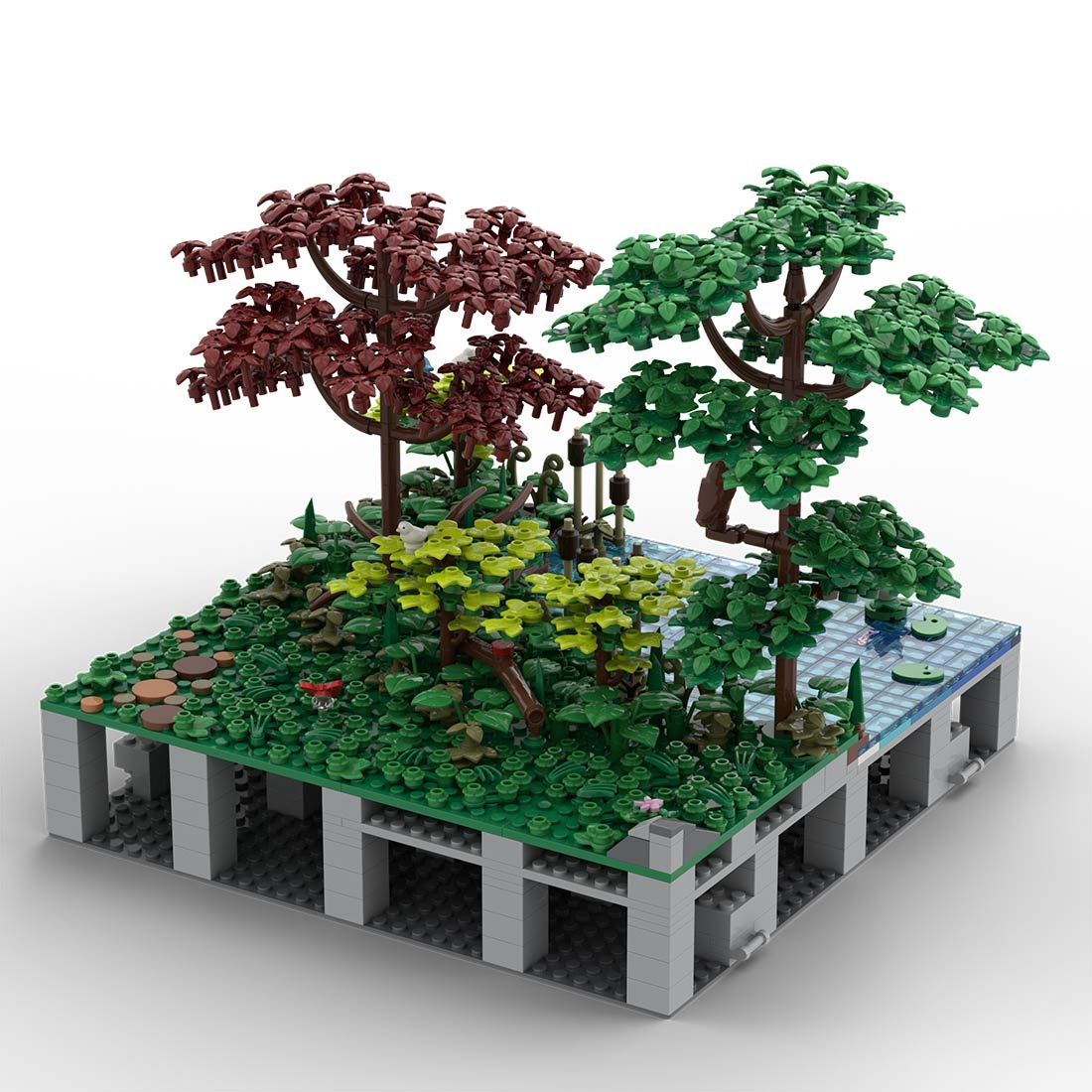 MOC - 208025 B11 Castle Hohengeroldseck Building Blocks - LesDiy - Building Blocks