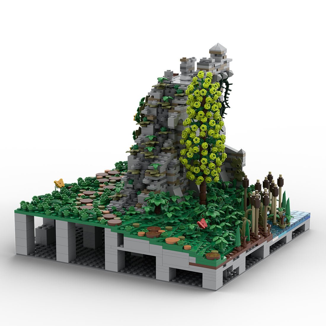 MOC - 208029 B12 Castle Hohengeroldseck Building Blocks - LesDiy - Building Blocks