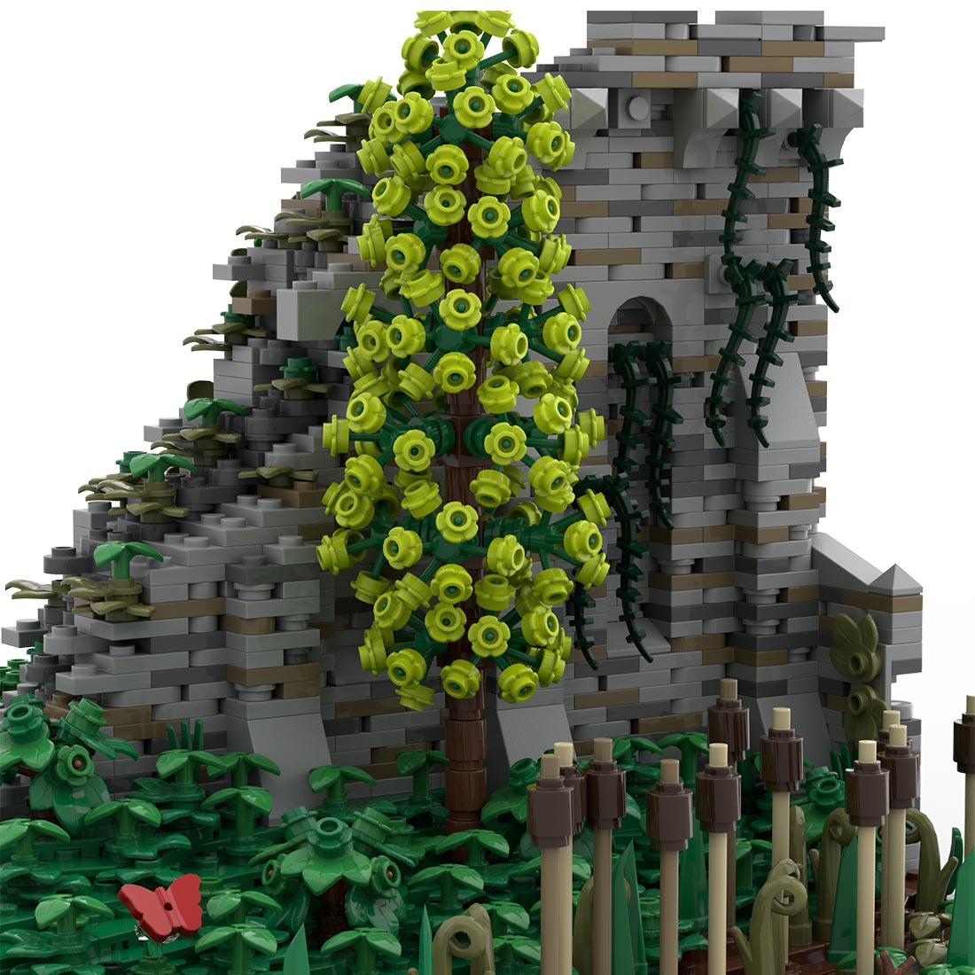 MOC - 208029 B12 Castle Hohengeroldseck Building Blocks - LesDiy - Building Blocks