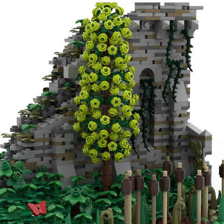 MOC - 208029 B12 Castle Hohengeroldseck Building Blocks - LesDiy - Building Blocks