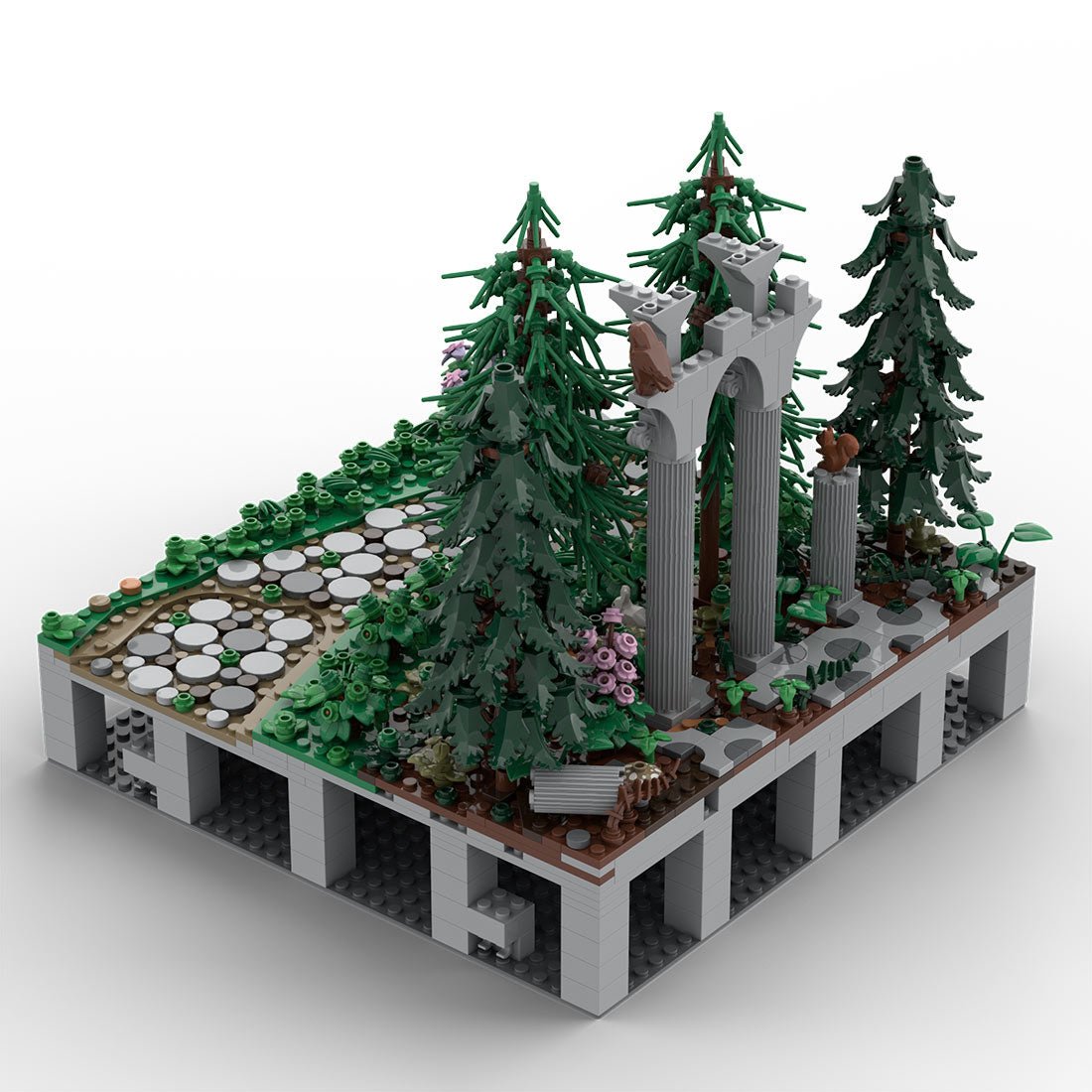 MOC - 208076 C11 Castle Hohengeroldseck Building Blocks - LesDiy - Building Blocks