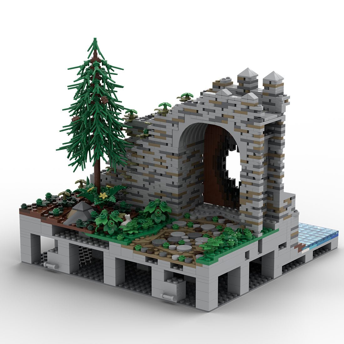 MOC - 208078 C12 Castle Hohengeroldseck Building Blocks - LesDiy - Building Blocks