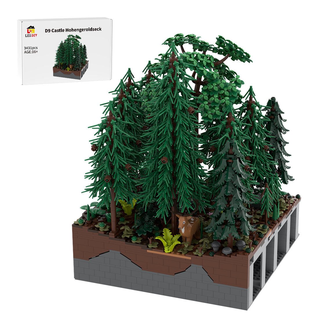 MOC - 208082 D8 Castle Hohengeroldseck Building Blocks - LesDiy - Building Blocks