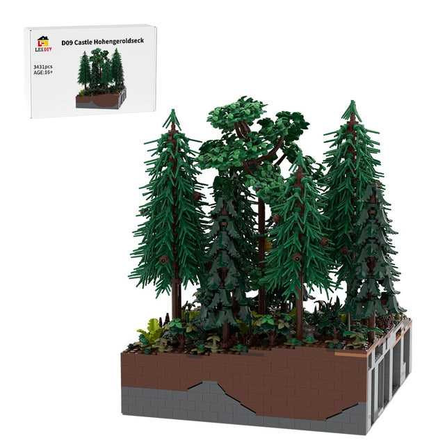 MOC - 208083 D9 Castle Hohengeroldseck Building Blocks - LesDiy - Building Blocks