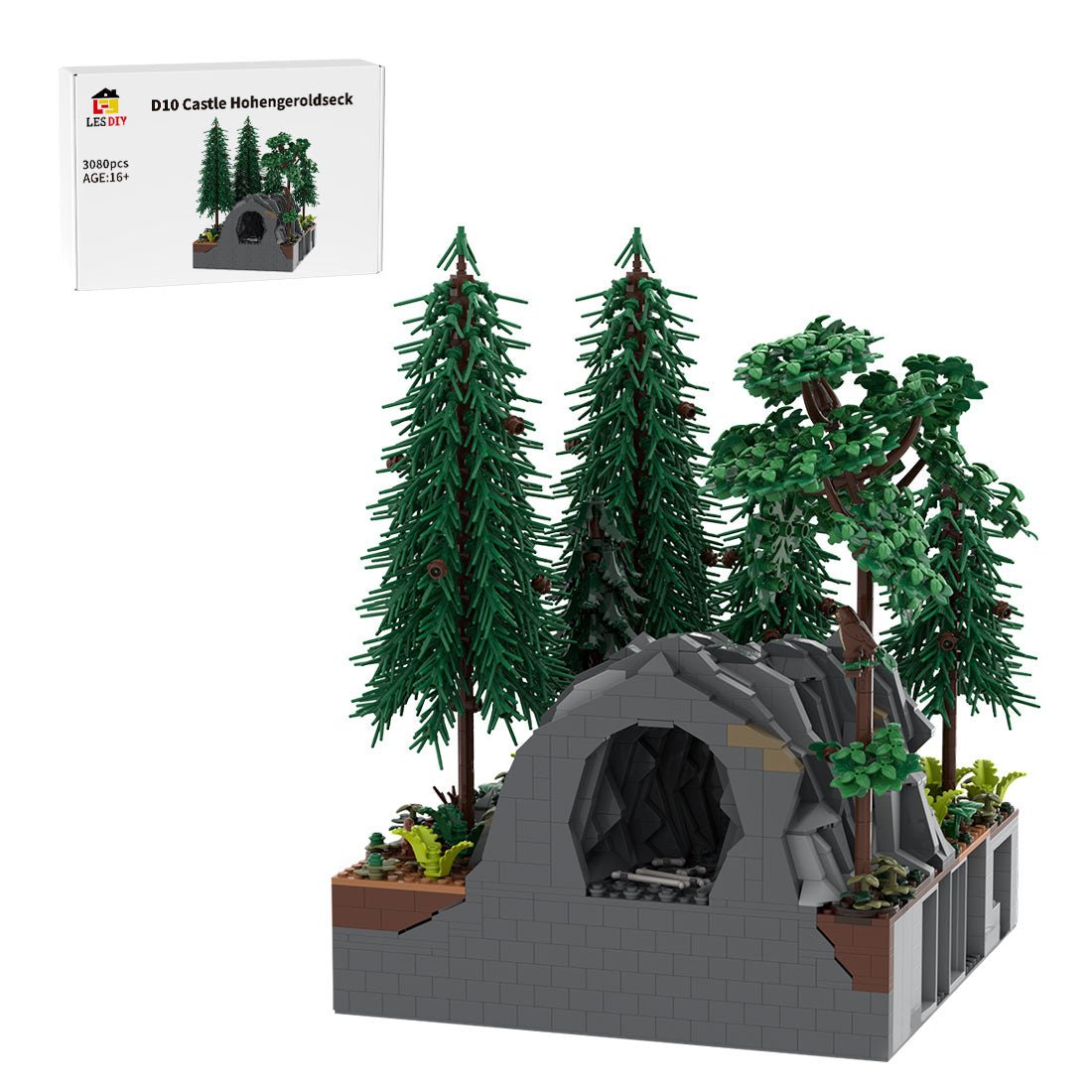 MOC - 208084 D10 Castle Hohengeroldseck Building Blocks - LesDiy - Building Blocks