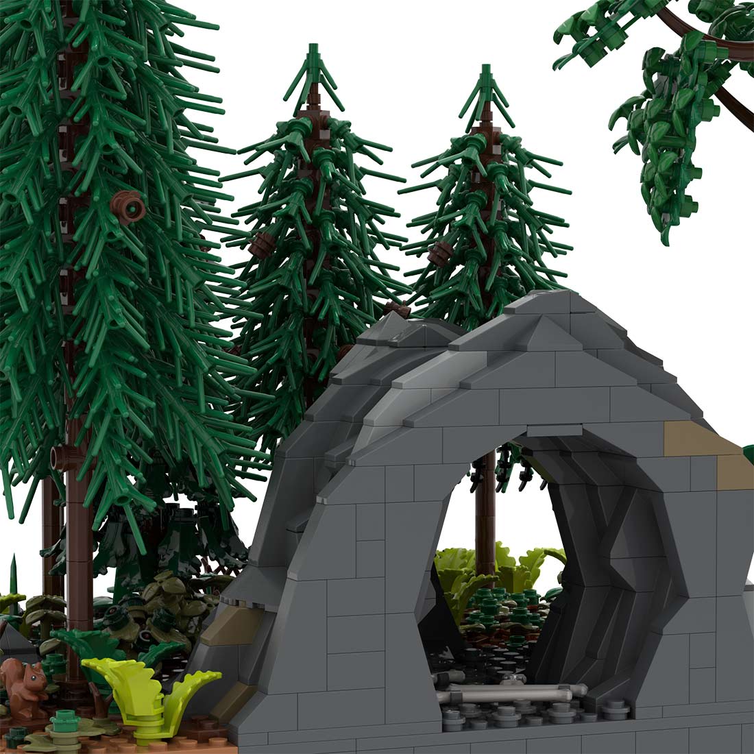 MOC - 208084 D10 Castle Hohengeroldseck Building Blocks - LesDiy - Building Blocks