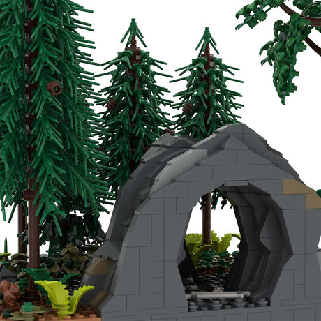 MOC - 208084 D10 Castle Hohengeroldseck Building Blocks - LesDiy - Building Blocks